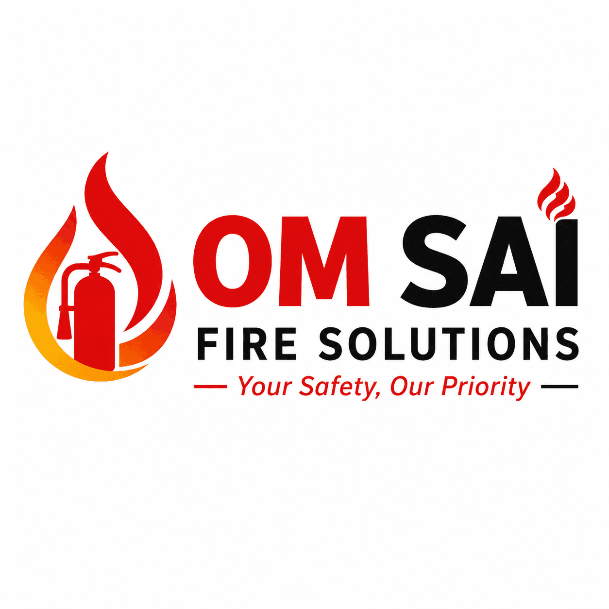 Om Sai Fire Solutions logo - Fire Fighting & Alarm System Contractor in Mumbai