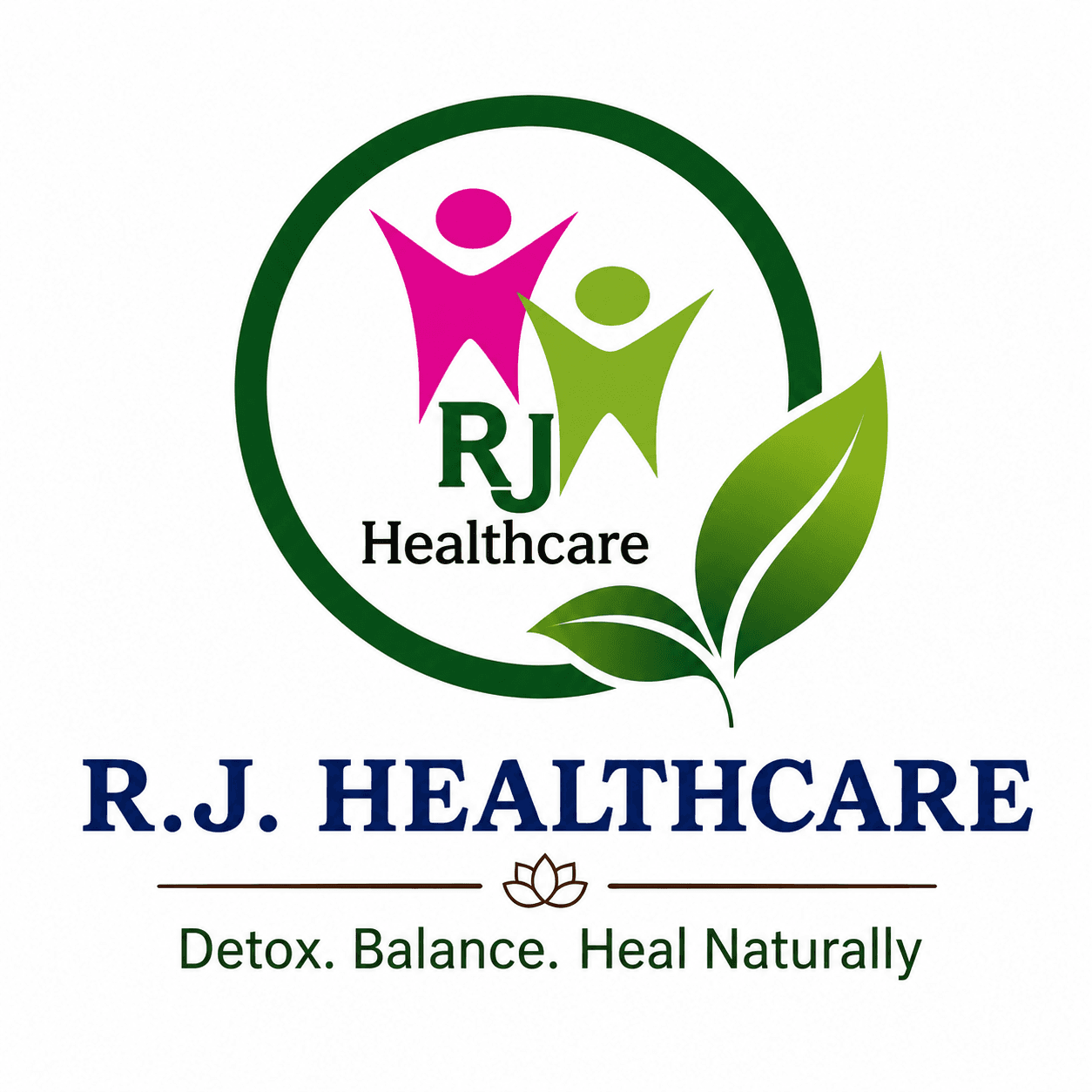 R.J. Healthcare logo - Acupuncture & Detox Therapy Clinic in Virar